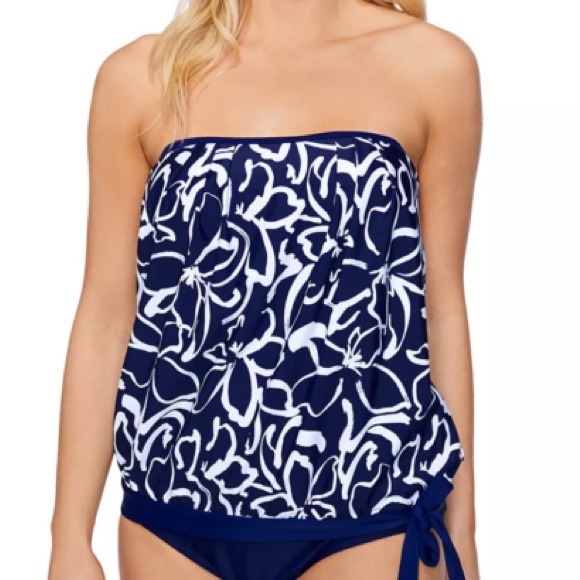Island Escape Other - Island Escape Coral Gables Printed Convertible Tankini NWT